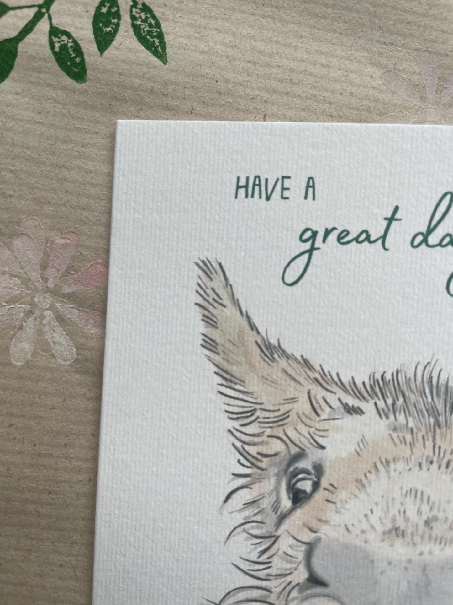Donkey A6 Cards, pack of x3: Handdrawn, animal lover, great special day, FREE DELIVERY